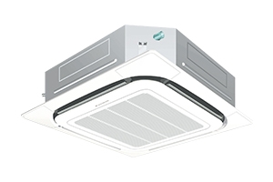 Điều hòa Daikin Inverter Âm trần Cassette, 34100BTU, 2 chiều, điều khiển dây, điện 1 pha, gas R410A. Model: FCQ100KAVEA/RZQ100LV1