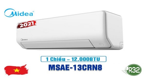 Điều Hòa Midea 12000Btu 1 Chiều MSAE-13CRN8 Gas R32
