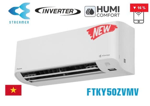Điều hòa Daikin 18000BTU inverter 1 chiều FTKY50ZVMV