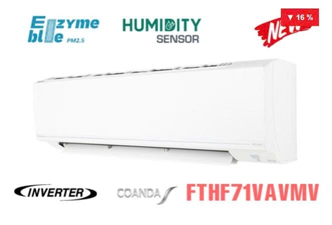 Điều hòa Daikin 2 chiều 24000BTU inverter gas R32 FTHF71VAVMV