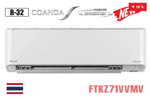 Điều hòa Daikin 1 chiều 24000BTU inverter FTKZ71VVMV