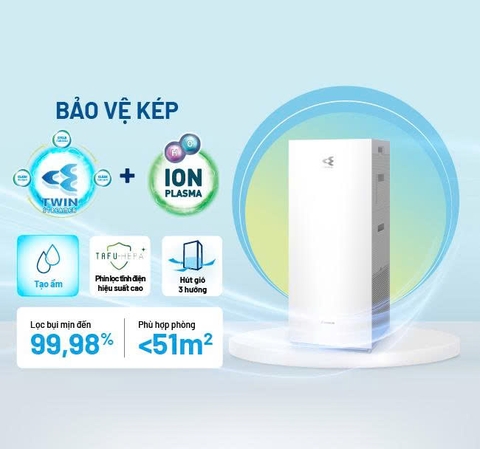 Máy lọc không khí và tạo ẩm Daikin MCK70ZVM7-W