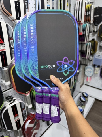 Vợt Vợt Pickleball Proton Project Peacock 15mm (viền mới)
