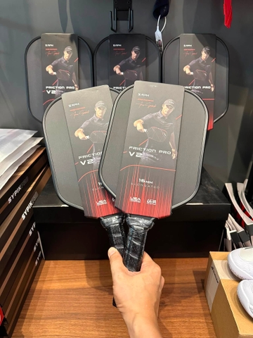 Vợt Pickleball RPM FRICTION PRO V2 Blackout Pro Player Edition