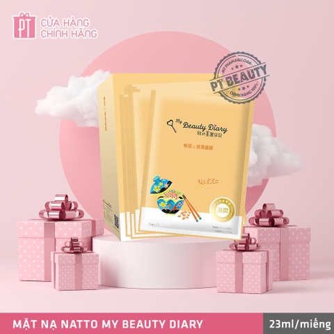 Mặt Nạ Dưỡng Ẩm Sâu Đậu Natto My Beauty Diary Natto Fermented Moist Mask 8pcs