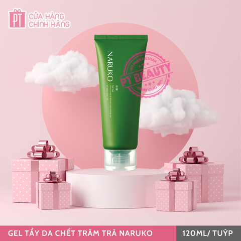 Naruko Gel Tẩy Da Chết Tràm Trà Điều trị mụn - Tea tree Shine Control & Blemish Clear Peeling Gel 120ml