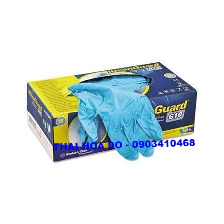 KleenGuard G10 Blue Nitrile 57372 (găng tay Nitrile màu xanh trong phòng thí nghiệm và sản xuất)