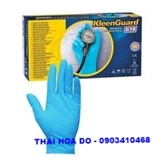 KleenGuard G10 Blue Nitrile 57372 (găng tay Nitrile màu xanh trong phòng thí nghiệm và sản xuất)