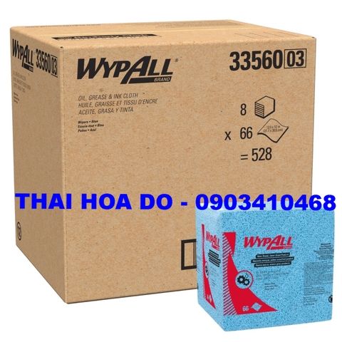 Wypall OIL GREASE 33560 C (tấm lau thấm dầu trong công nghiệp)