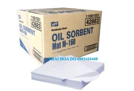 TẤM THẤM DẦU CHUYÊN DỤNG - OIL SORBENT M160 (mã 42883)