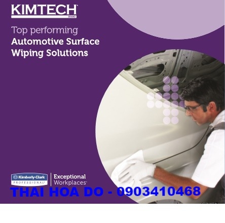 KIMTECH FINAL TACK CLOTH 38713 (khăn lau chuyên biệt cho khâu hoàn thiện sản phẩm)