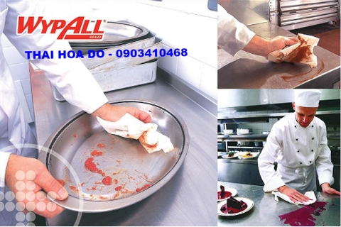 WYPALL L10 Essential 28035 (giấy thấm dầu dạng xếp tờ chuyên dụng trong chế biến thực phẩm)