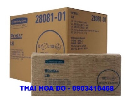 WYPALL L30 POP UP 28081 (giấy thấm dầu chuyên dụng trong công nghiệp)