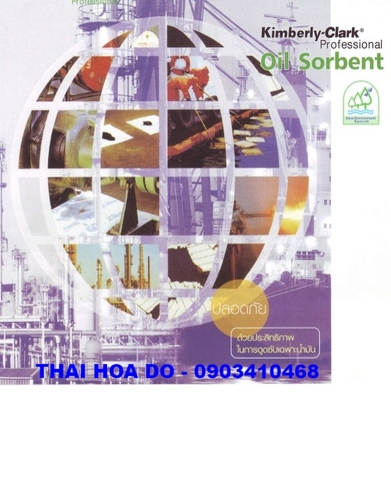 OIL SORBENT M160 (mã 42515) - Tấm thấm hút dầu tràn chuyên dụng