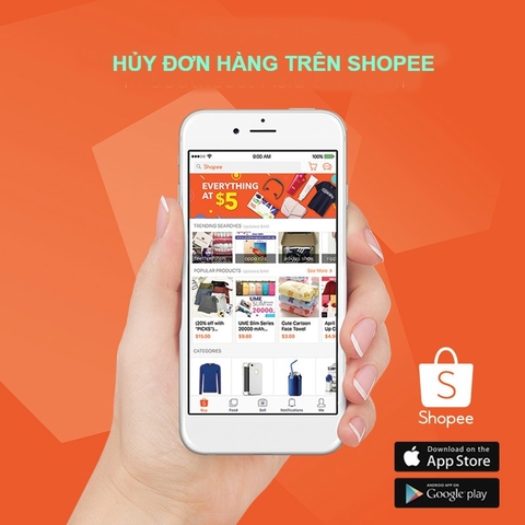 Hướng dẫn hủy đơn hàng trên Shopee đơn giản