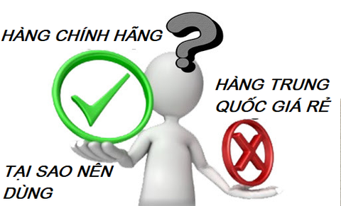 Lựa chọn sản phẩm chính hãng - Đảm bảo chất lượng, an toàn và lâu dài