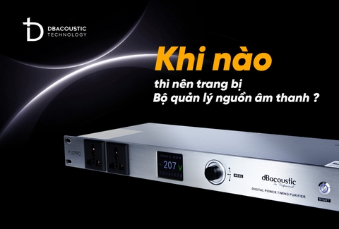 Quản lý nguồn âm thanh có lọc nhiễu là gì