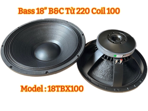 Loa bass rời 50 5 tấc, 50cm từ 220 coil 100 18TBX100