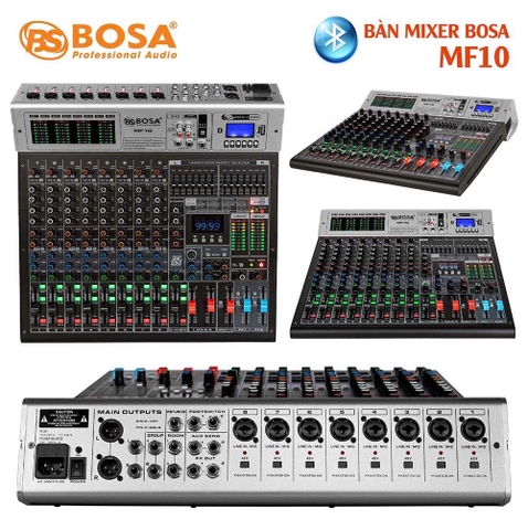 Mixer Karaoke BOSA MF10, 10 line, USB, Bluetooth
