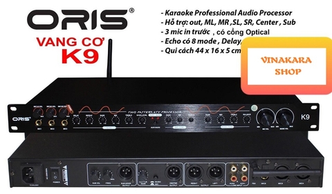 Vang cơ Oris K9 chống hú tốt, lọc âm thanh hay - Hàng chính hãng