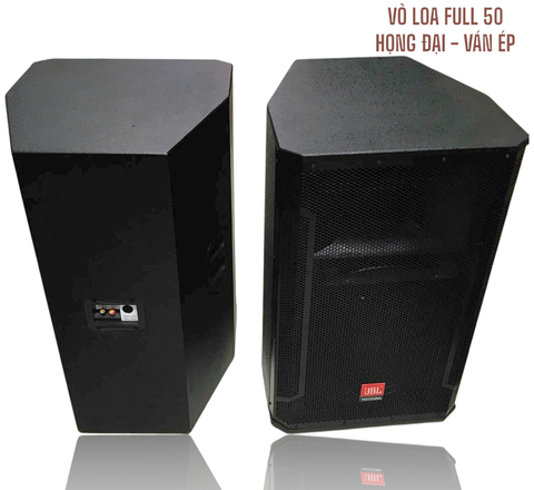 Vỏ thùng loa Full 5 tấc đơn, bass 50cm VLF5TD, ván ép cao cấp, họng đại 2 mẫu