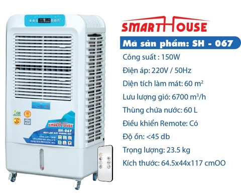 Quạt hơi nước SMART HOUSE SH-067