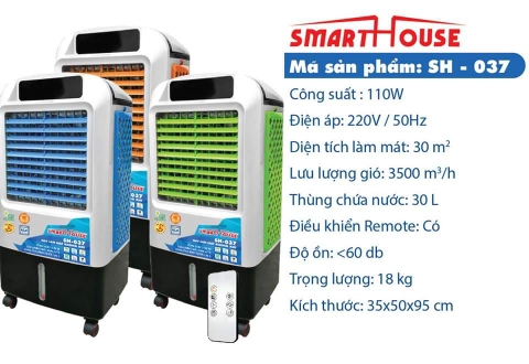 Quạt hơi nước SMART HOUSE SH-037