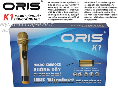 Micro không dây Oris K1
