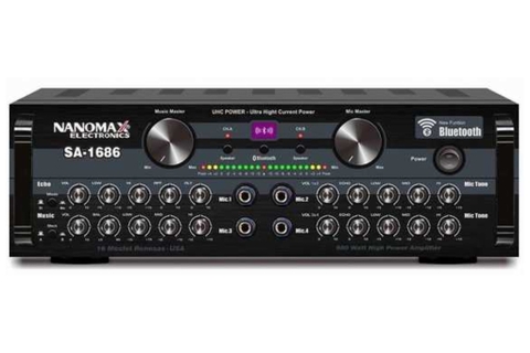 Amply Karaoke Nanomax SA-1686 hàng chính hãng