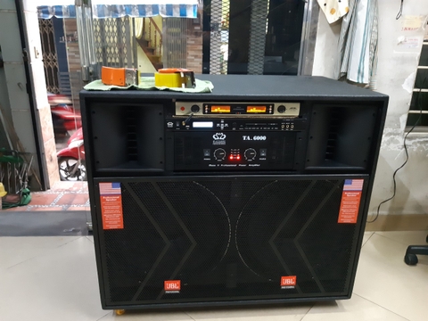Thùng loa di động. bass 5tấc đôi. âm thanh cực đỉnh