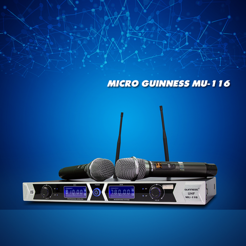 MICRO KHÔNG DÂY GUINNESS MU116