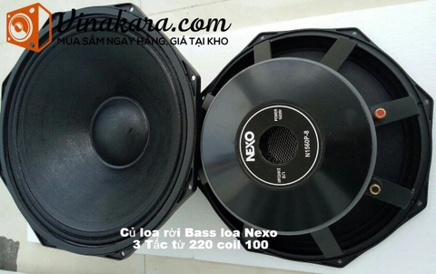 Củ loa rời Bass loa Nexo 3 Tấc từ 220 coil 100
