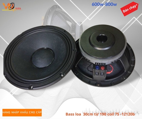 Củ loa Bass RCF 30CM, 3 tấc từ 190 col 75 (12120B)