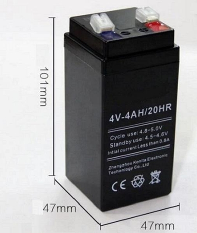 Bình điện ăcquy 4v-4ah cho cân điện tử