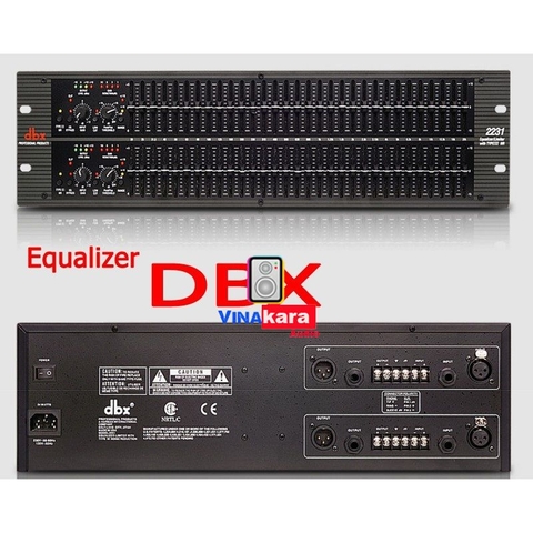 Bộ Lọc Tiếng Equalizer DBX 2231