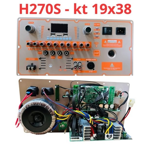 Mạch loa kẹo kéo H270S, công suất 250W, KT 19X38cm