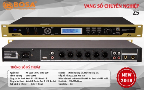 Vang số Karaoke Bosa Z5