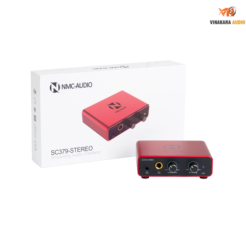 Box Livestream NMC SC379 Stereo V2 24bit, Hỗ Trợ Type C Lightning, Âm Thanh Chuyên Nghiệp
