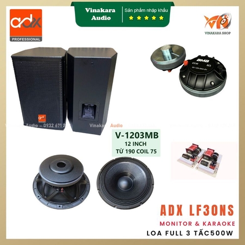 LOA FULL 3 TẤC ADX LF30NS (Bass 30cm, 500w)