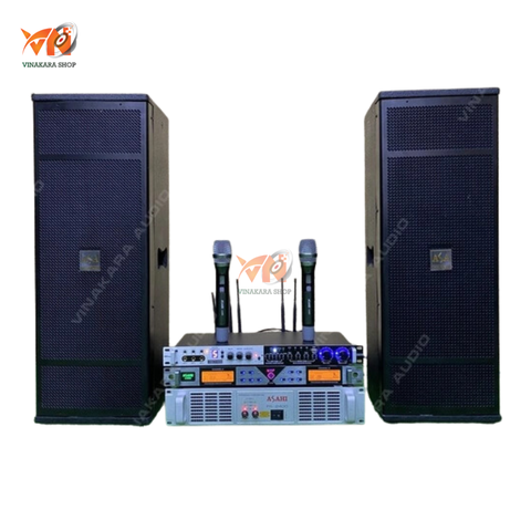 Combo dàn karaoke ADX 2T25 full đôi 25