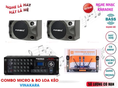 Combo dàn karaoke gia đình GD1207