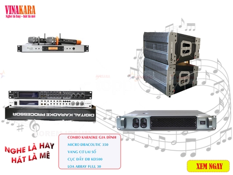 Combo dàn karaoke gia đình GDKD500