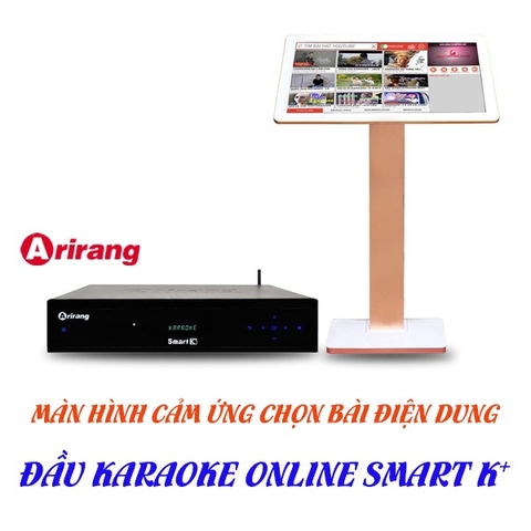 Combo Full Đầu karaoke SmartK+ ổ cứng 3tb + Phần mềm Skplayer vĩnh viễn + Màn hình 21inch
