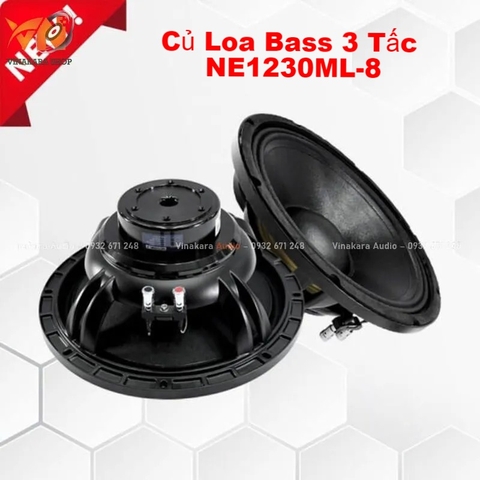 Củ Loa Bass 3 Tấc NE1230ML-8