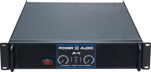 Cục đẩy công suất 2 kênh JB-16, 16 sò, công suất 500-100w