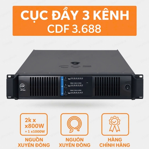 Cục đẩy 3 Kênh CDF CF-3.688