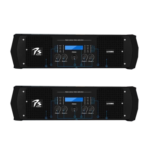 Cục đẩy công suất 4 kênh PS LA 18004, 1800w x 4CH