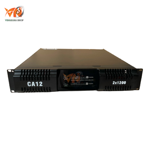 Cục đẩy công suất 2 kênh CA12 2X1200, 1200w/1 kênh, 44 sò, hàng nhập khẩu