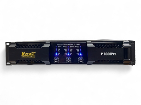 Cục đẩy công suất 3 kênh KoraD P 8600 PRO 3 kênh, 42 sò chính hãng