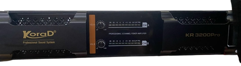Cục đẩy công suất 2 kênh Korad KR-3200PRO (36S)